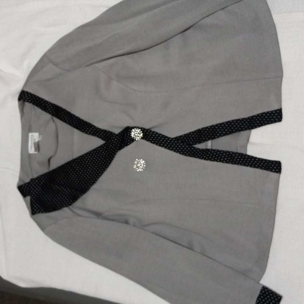 Todd & Oliva  two piece knit suit